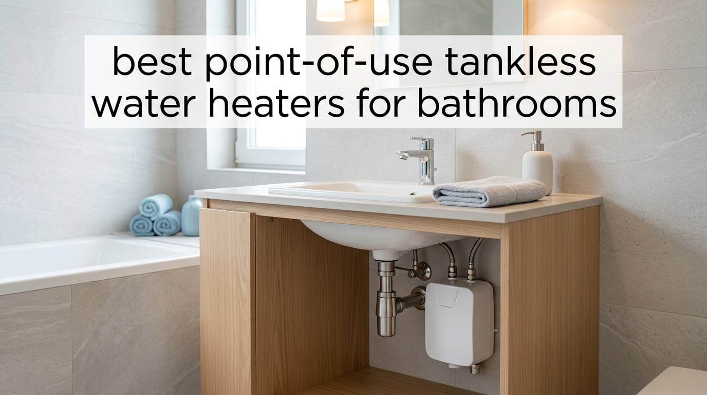 best point-of-use tankless water heaters for bathrooms