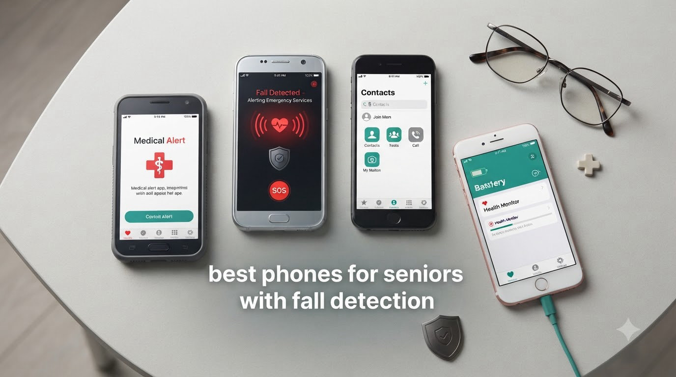 best phones for seniors with fall detection
