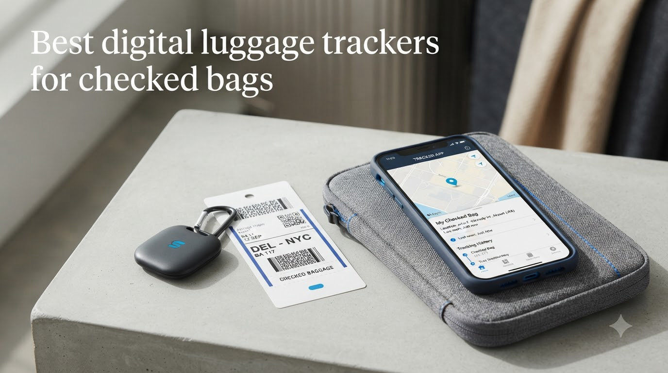 Best digital luggage trackers for checked bags