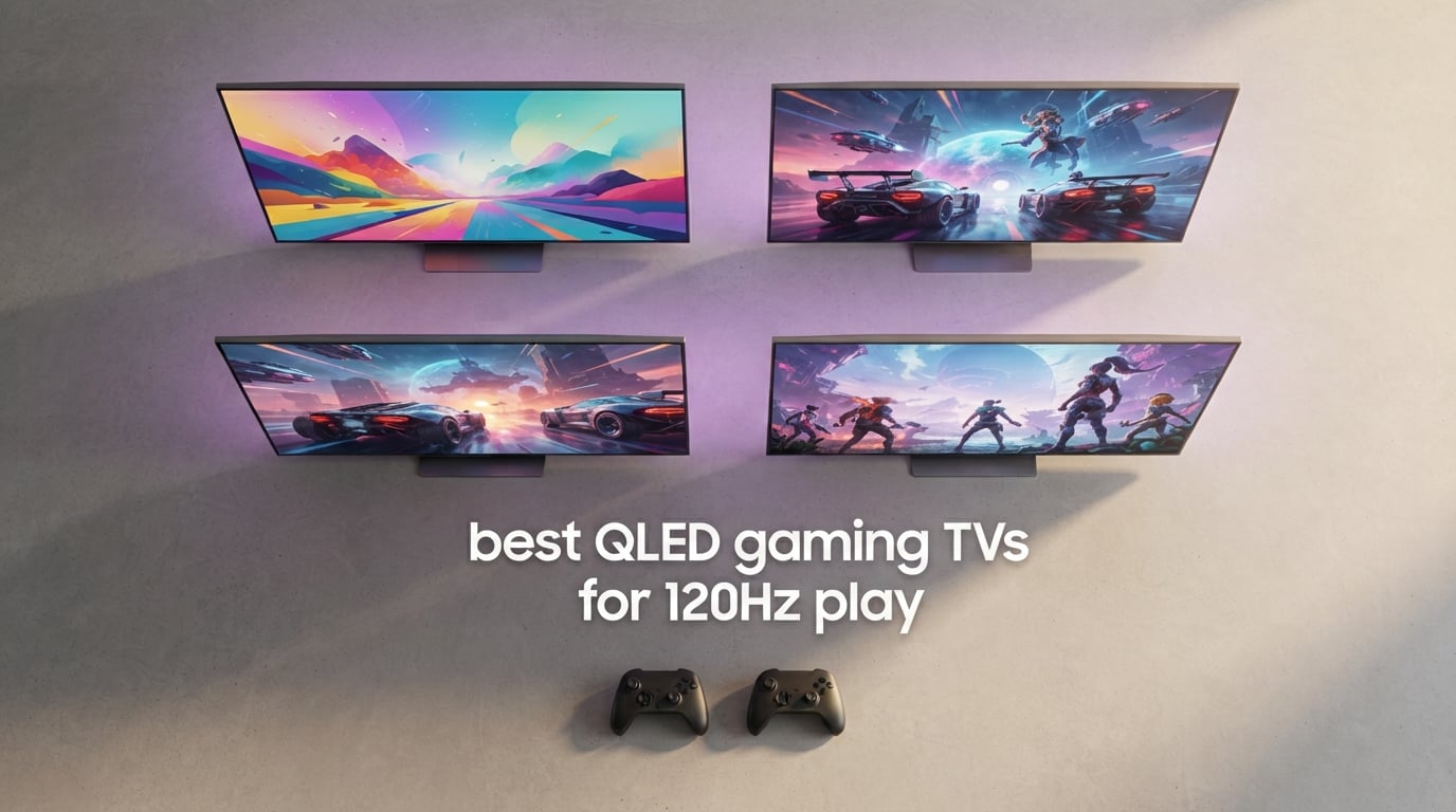 best QLED gaming TVs for 120Hz play