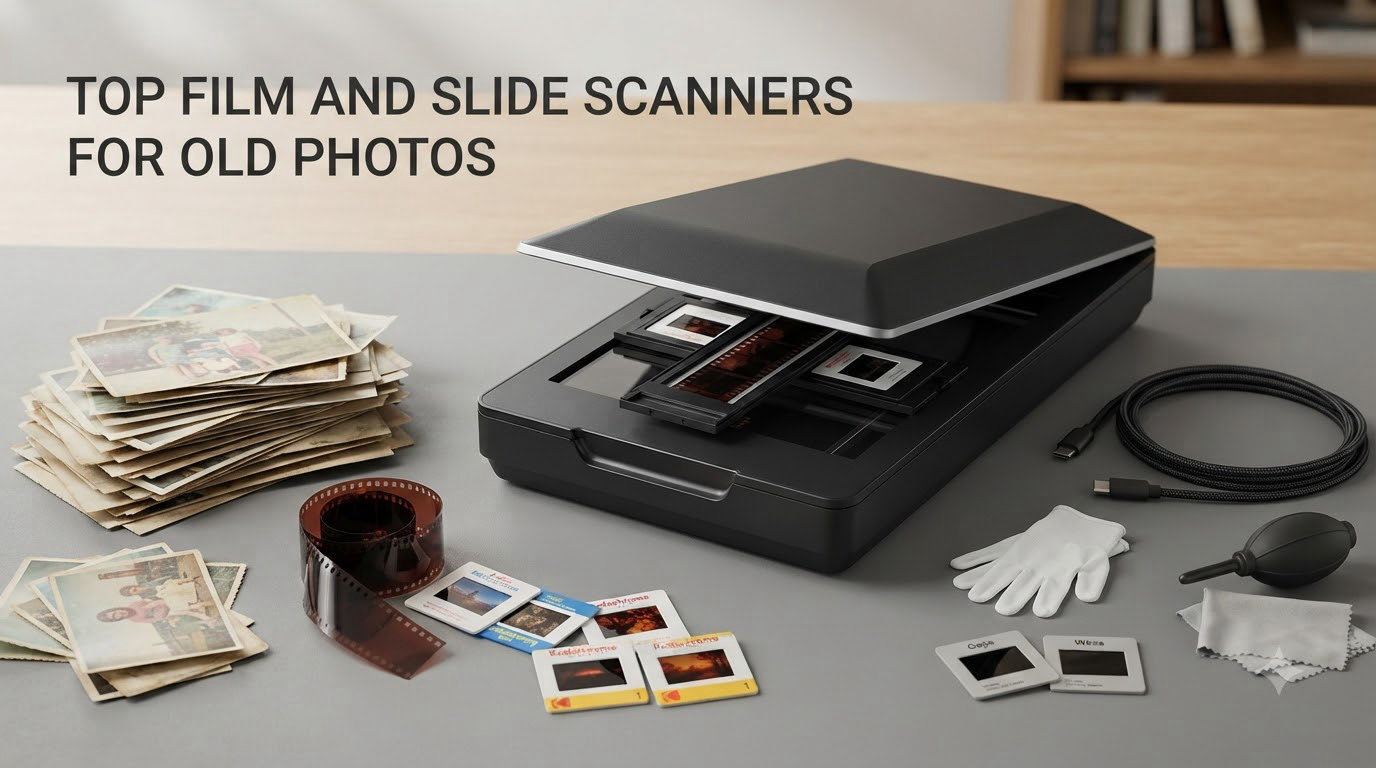 Top film and slide scanners for old photos