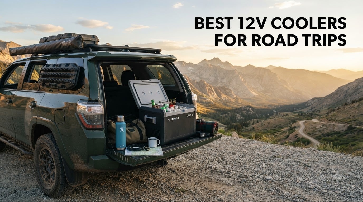 best 12V coolers for road trips