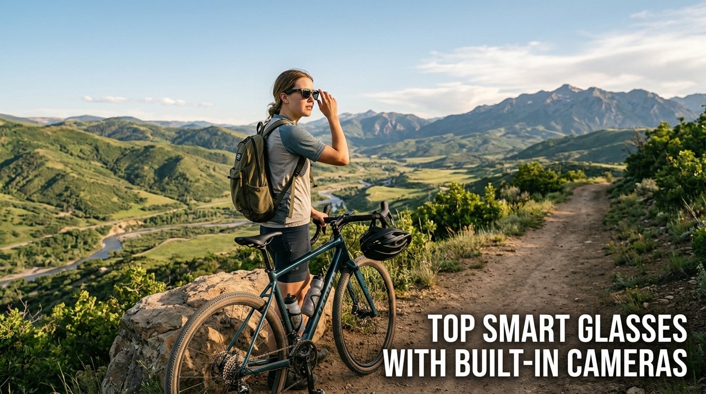 Top smart glasses with built-in cameras