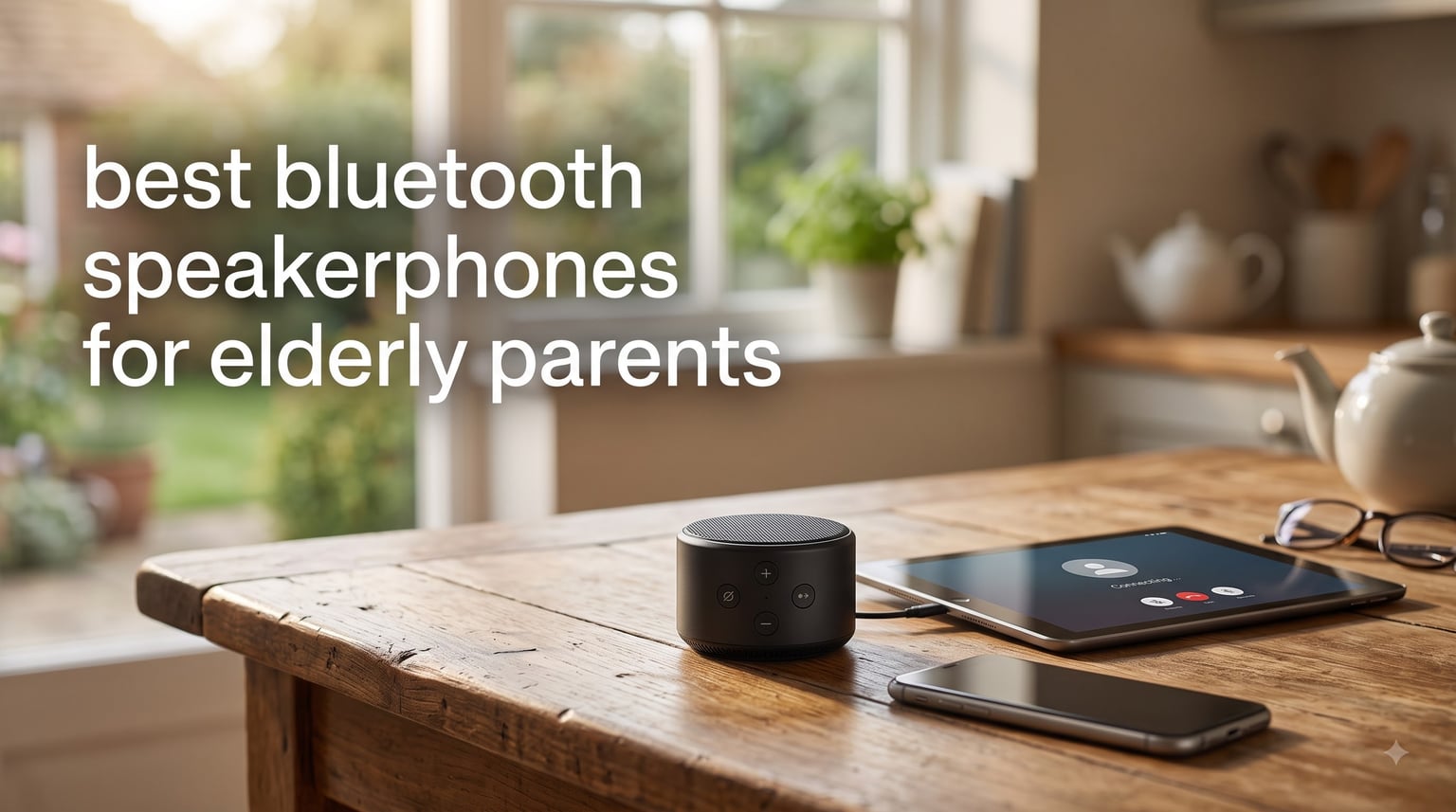 best bluetooth speakerphones for elderly parents