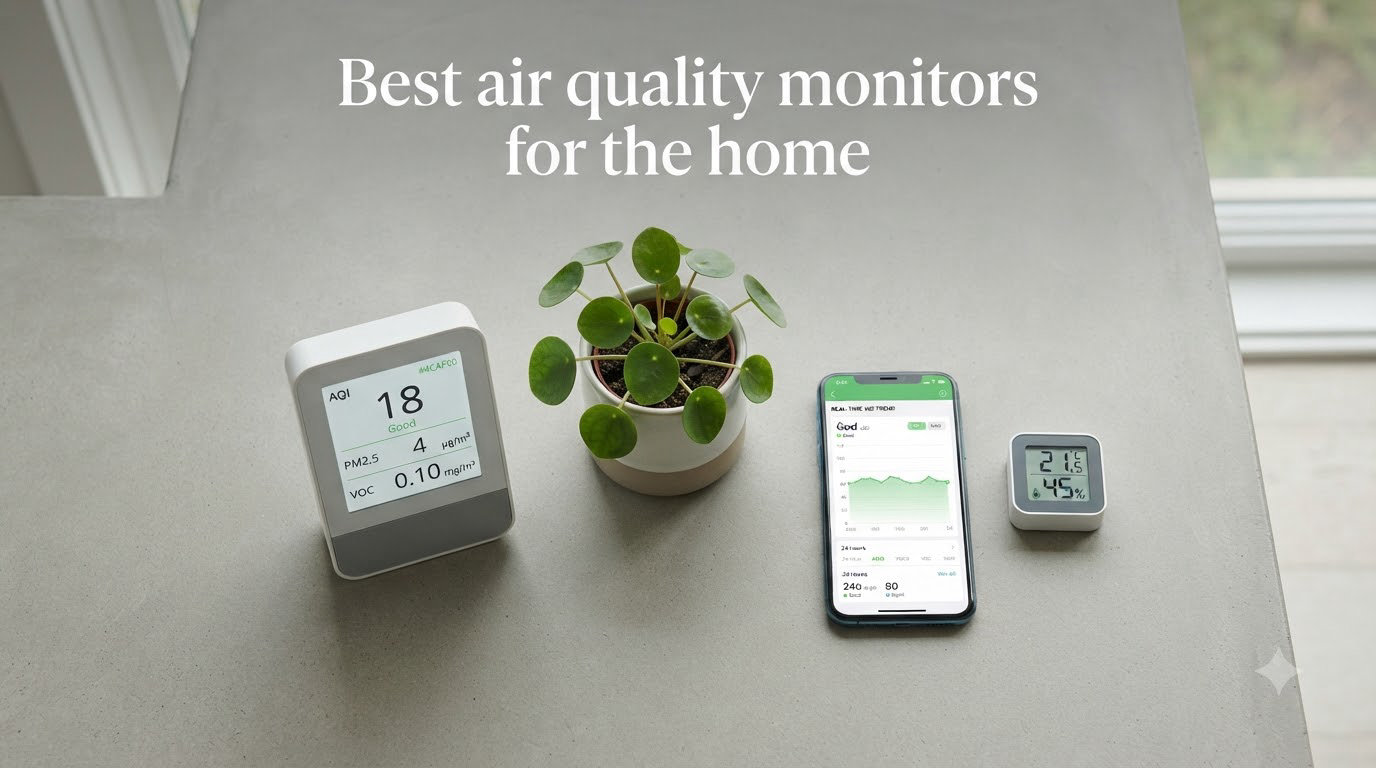 Best air quality monitors for the home