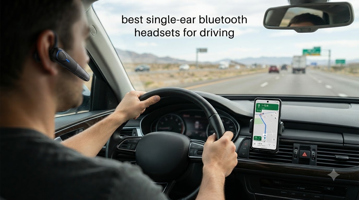 best single-ear bluetooth headsets for driving