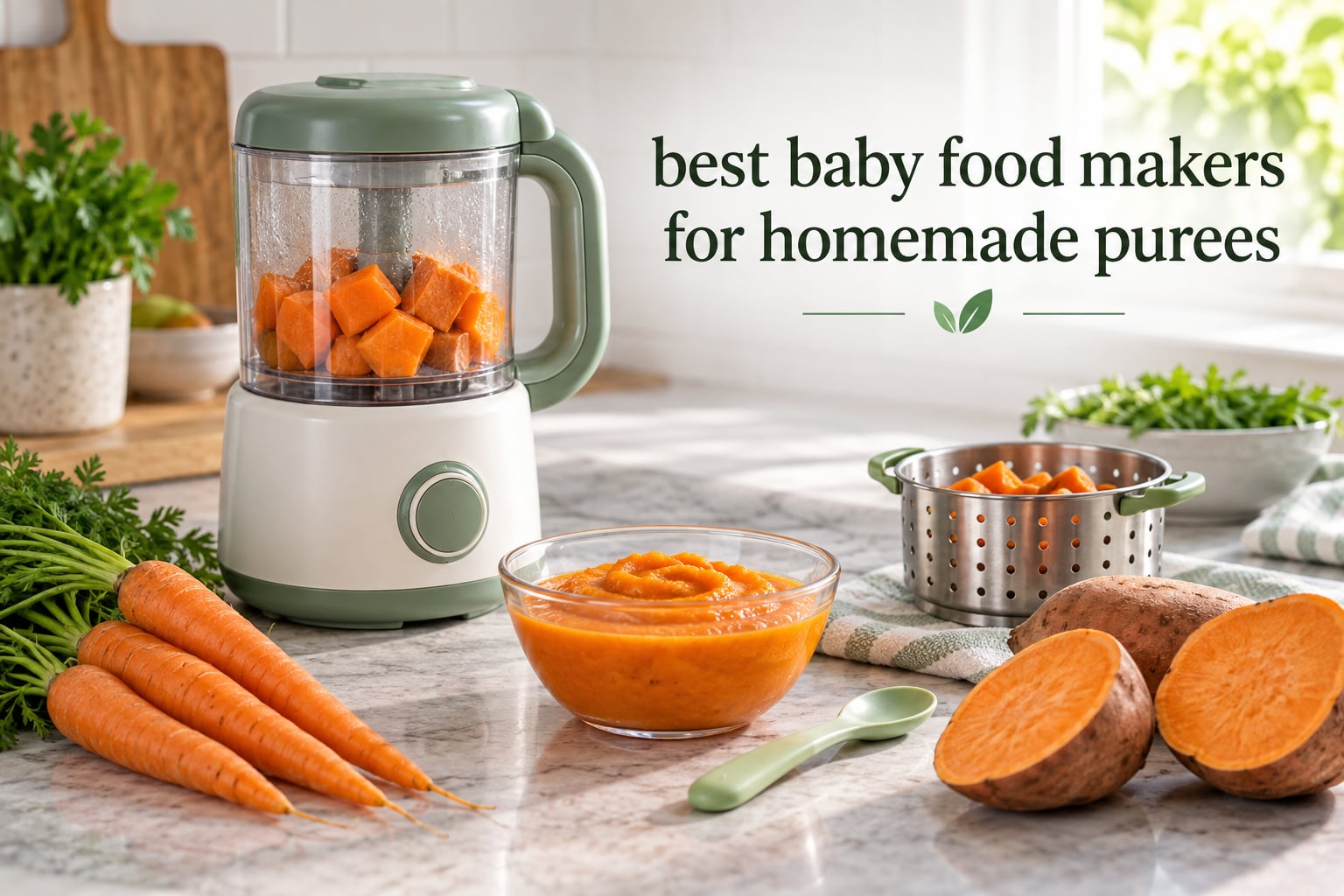 best baby food makers for homemade purees