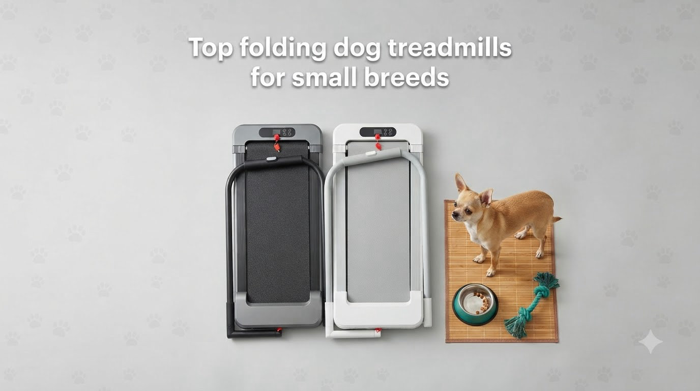 Top folding dog treadmills for small breeds