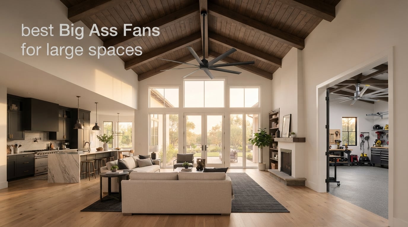 best Big Ass Fans for large spaces