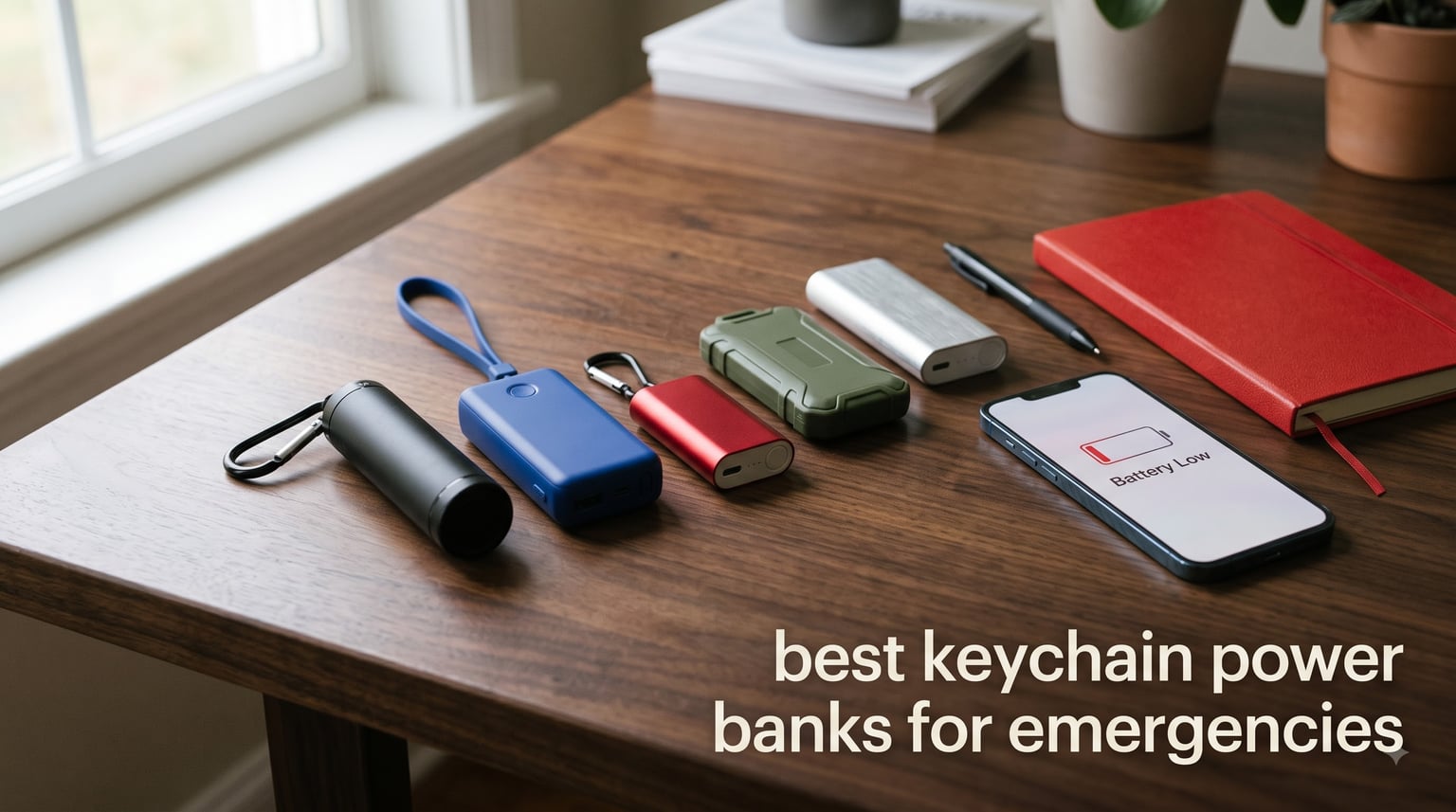 best keychain power banks for emergencies