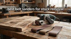 best belt sanders for stock removal