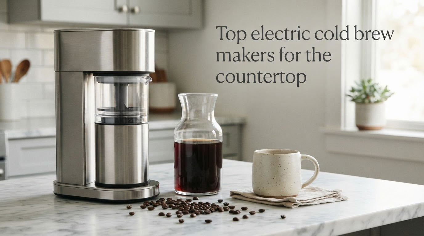 Top electric cold brew makers for the countertop