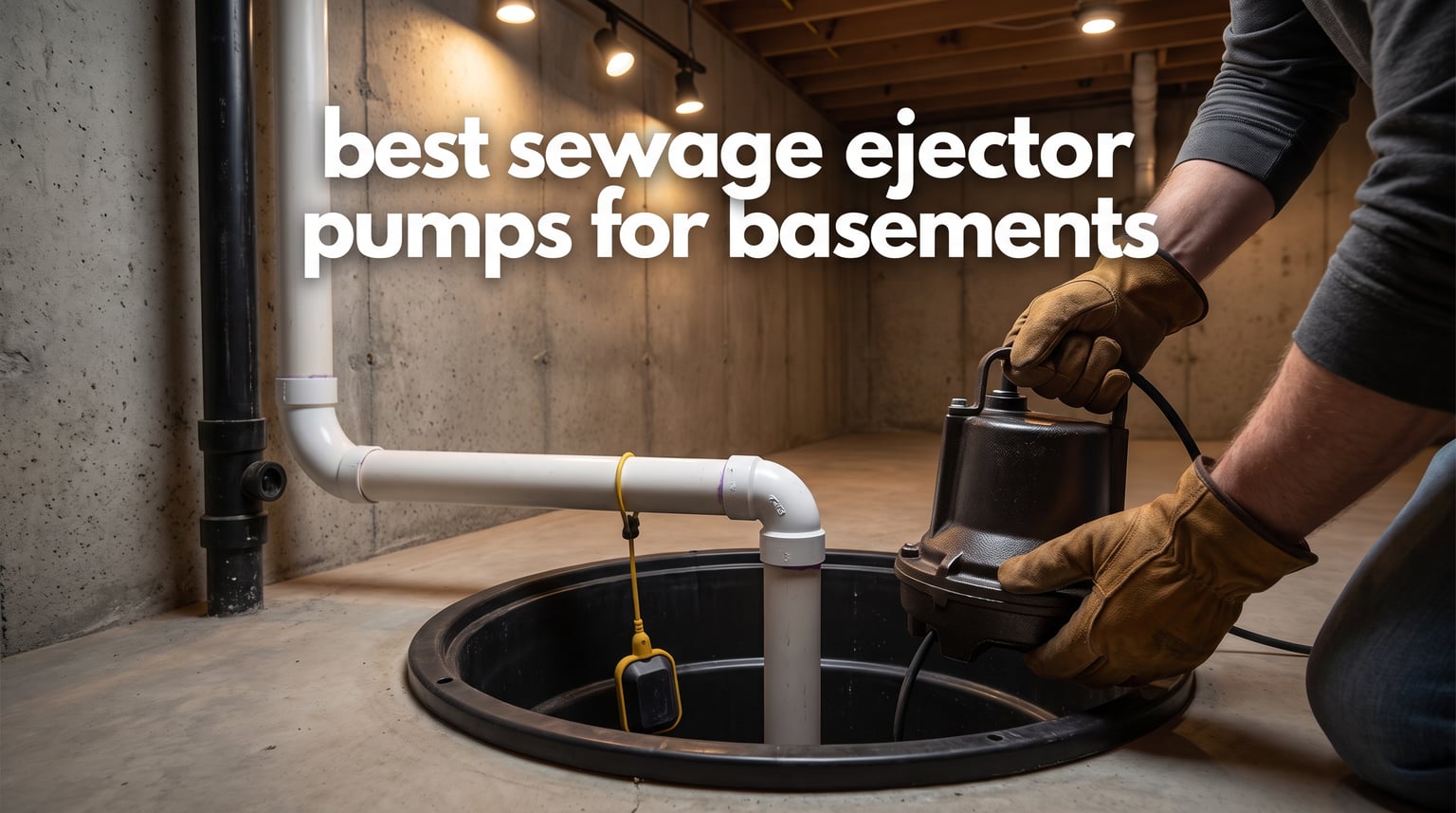 best sewage ejector pumps for basements