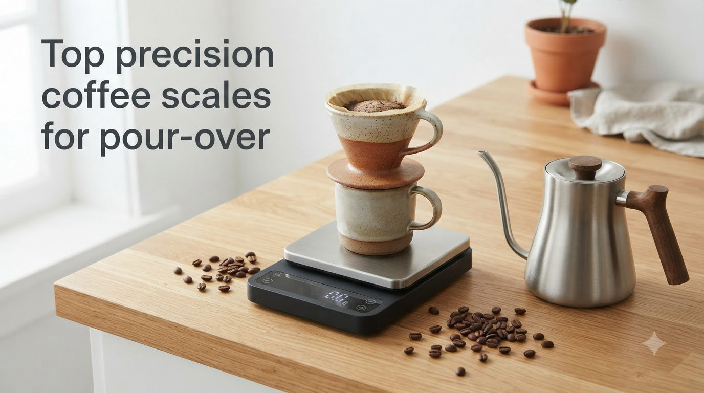 Top precision coffee scales for pour-over
