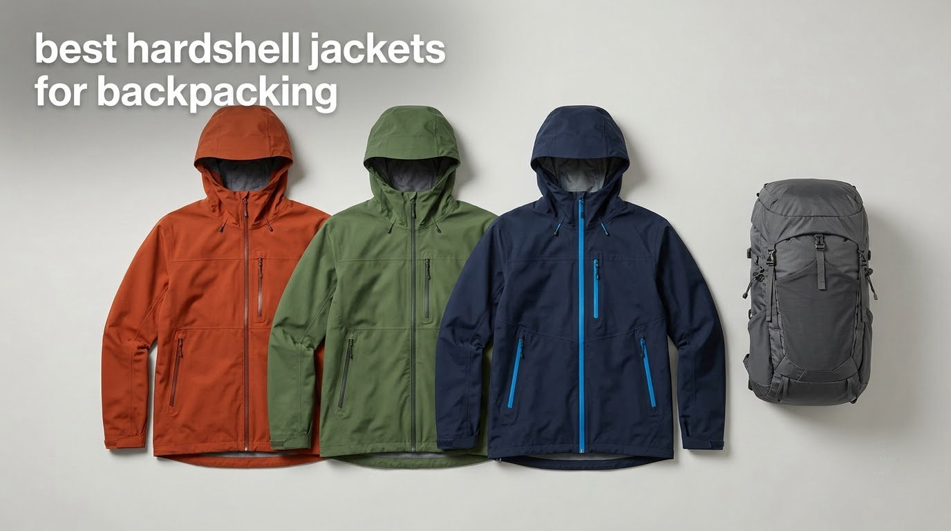 best hardshell jackets for backpacking