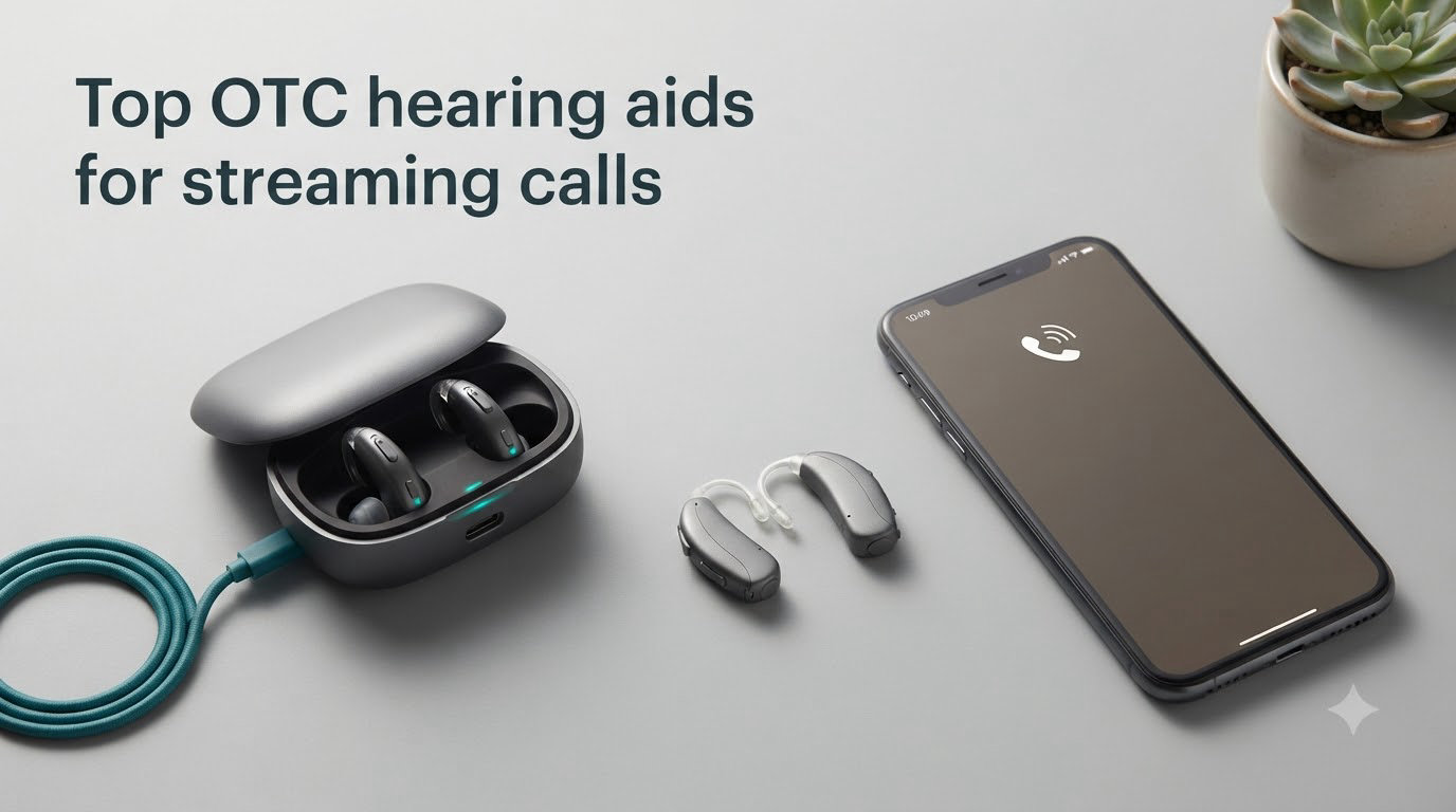 Top OTC hearing aids for streaming calls