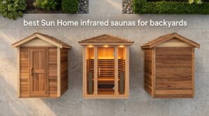best Sun Home infrared saunas for backyards