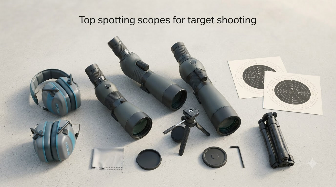 Top spotting scopes for target shooting