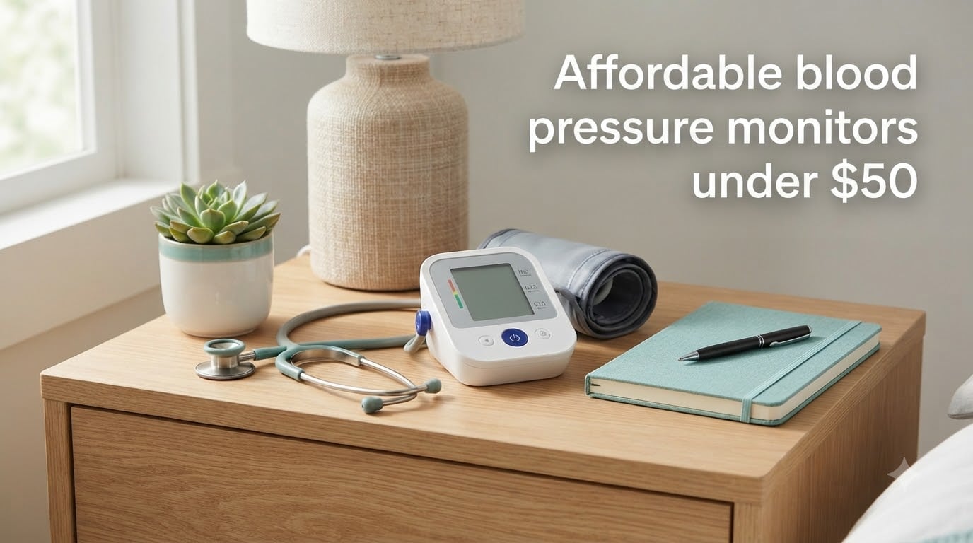 Affordable blood pressure monitors under $50