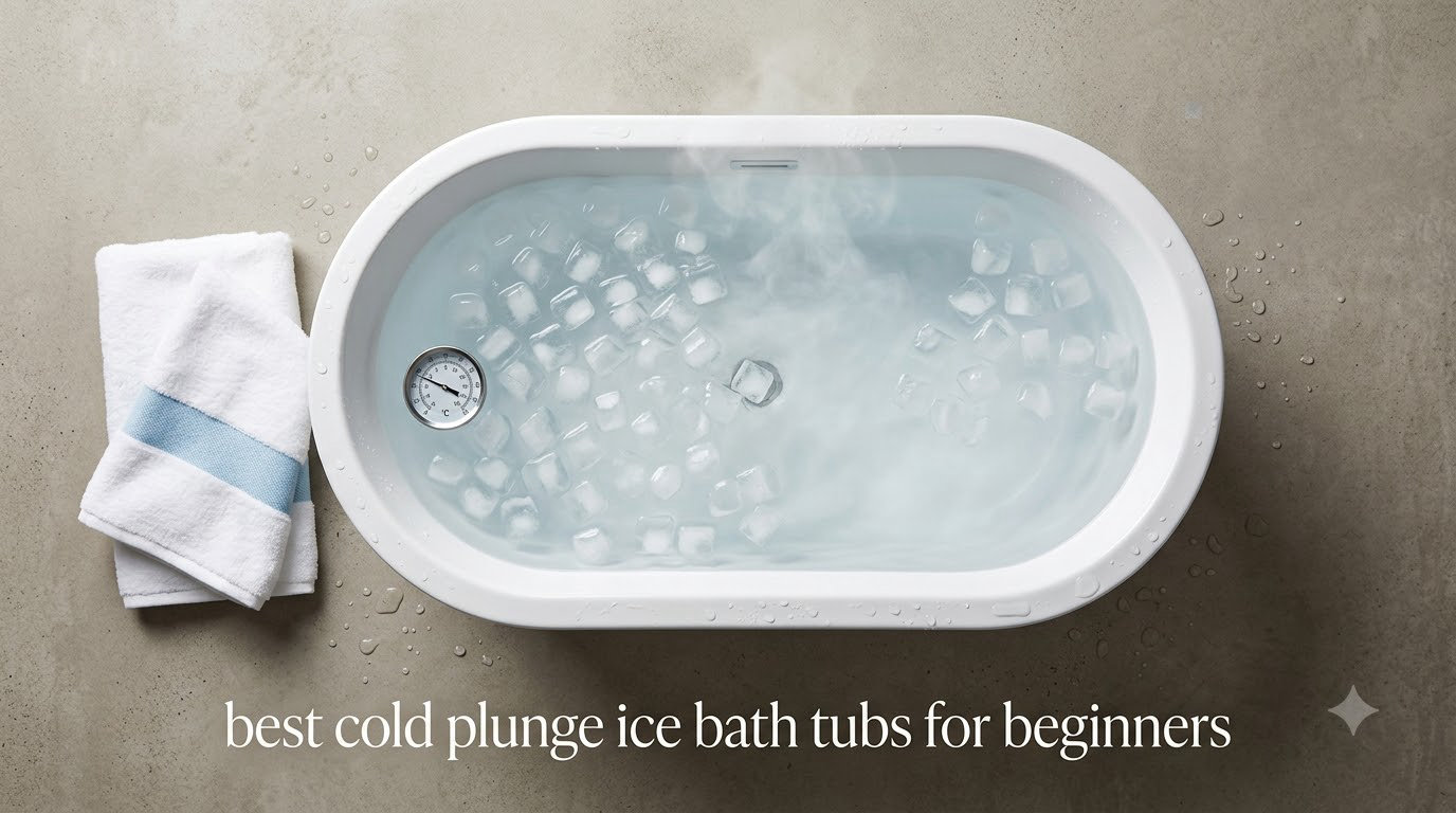 best cold plunge ice bath tubs for beginners