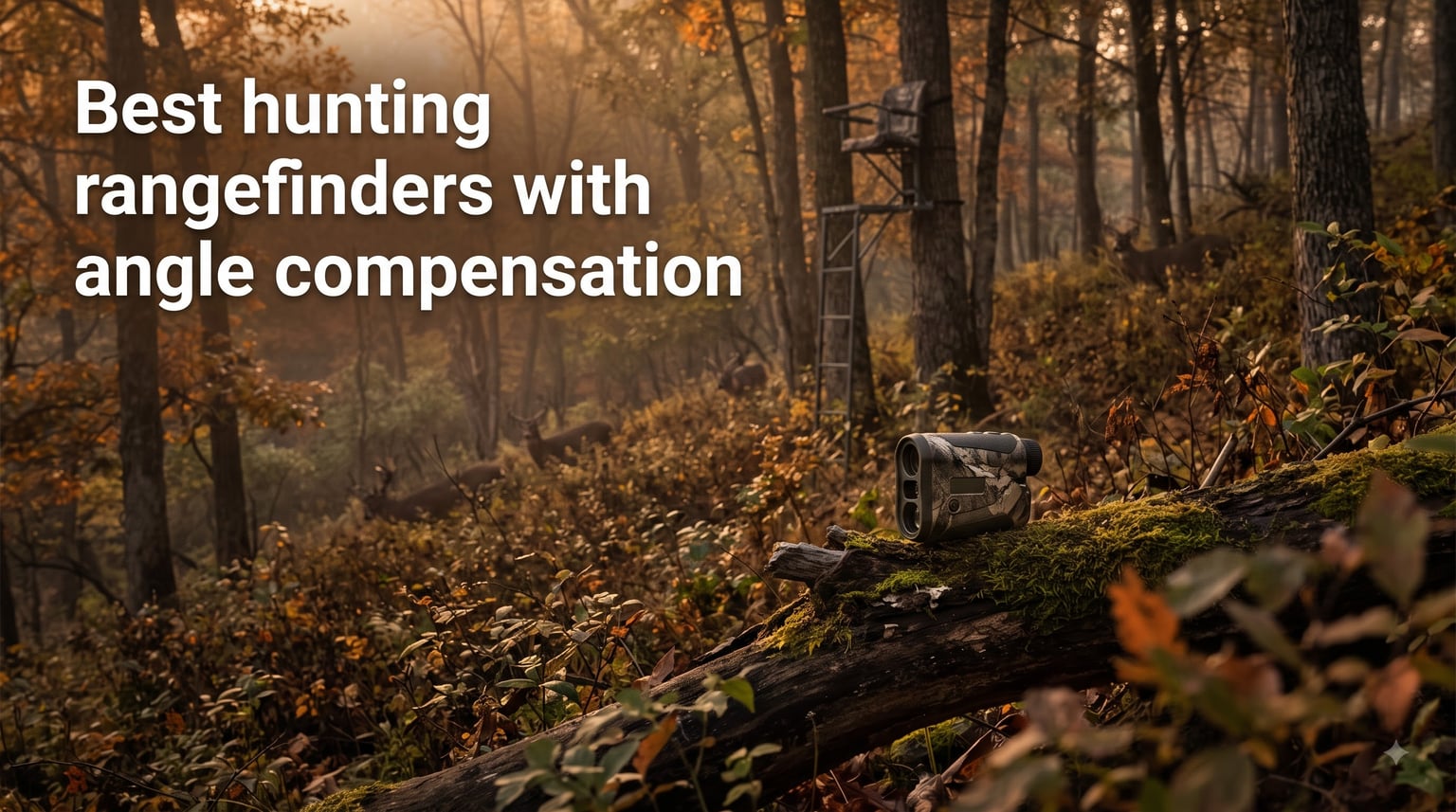 Best hunting rangefinders with angle compensation