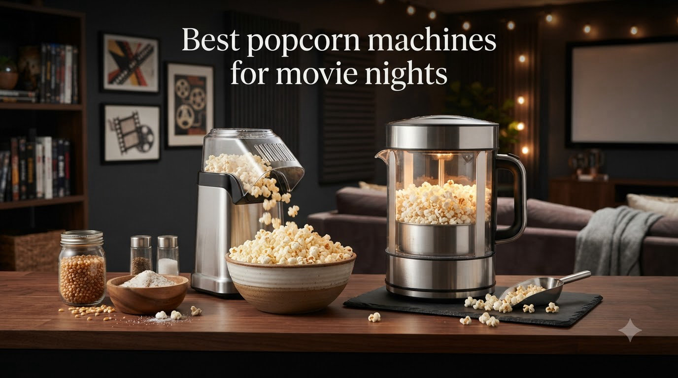 Best popcorn machines for movie nights