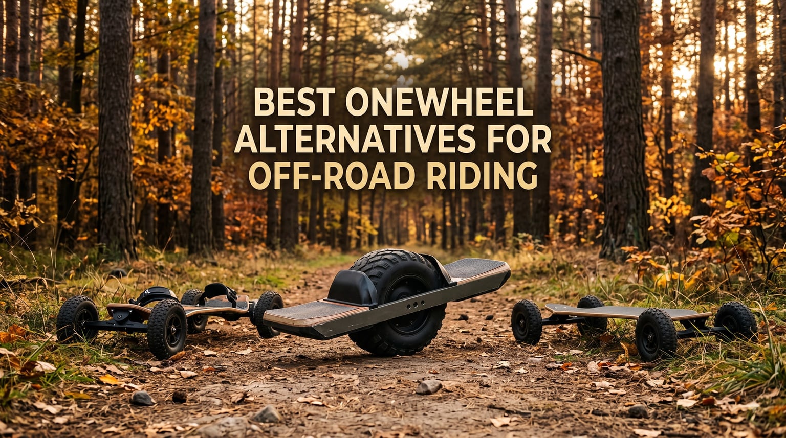 best Onewheel alternatives for off-road riding