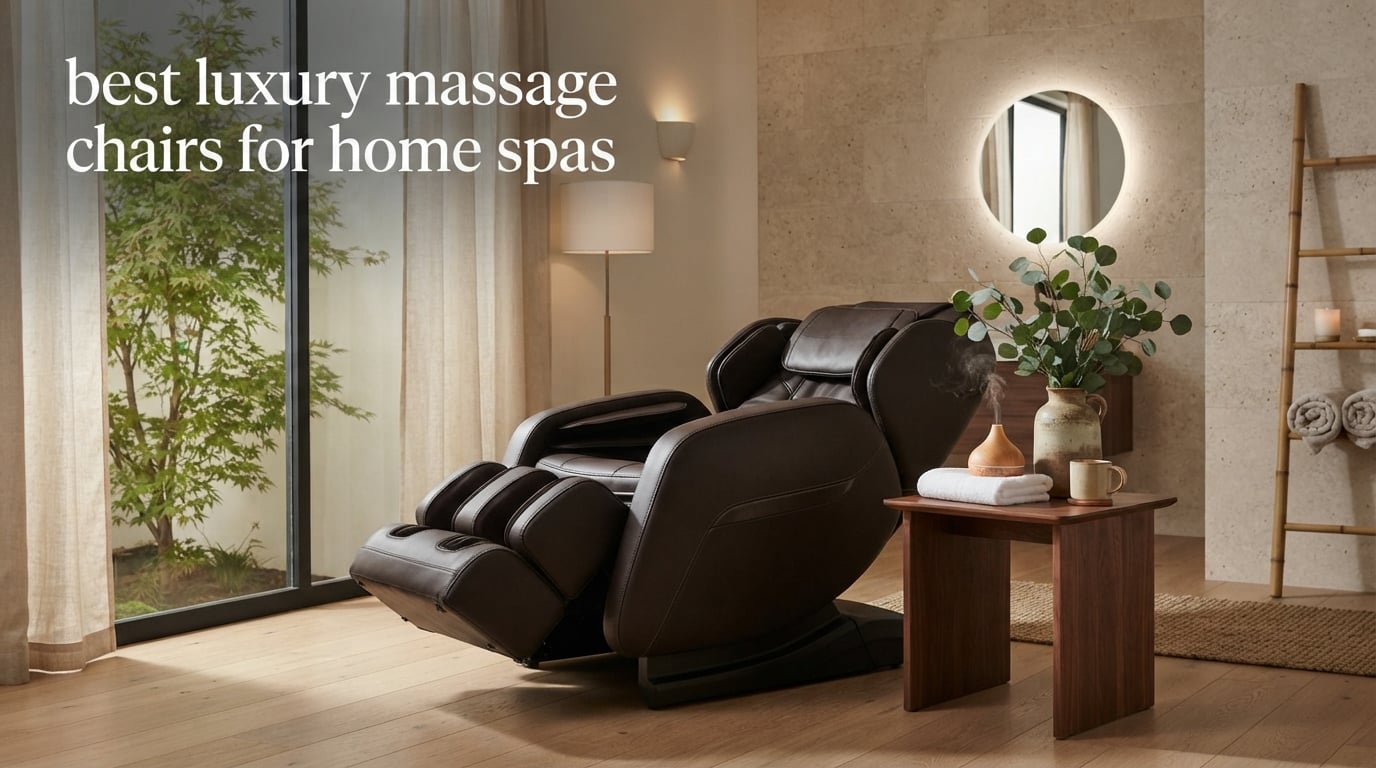 best luxury massage chairs for home spas