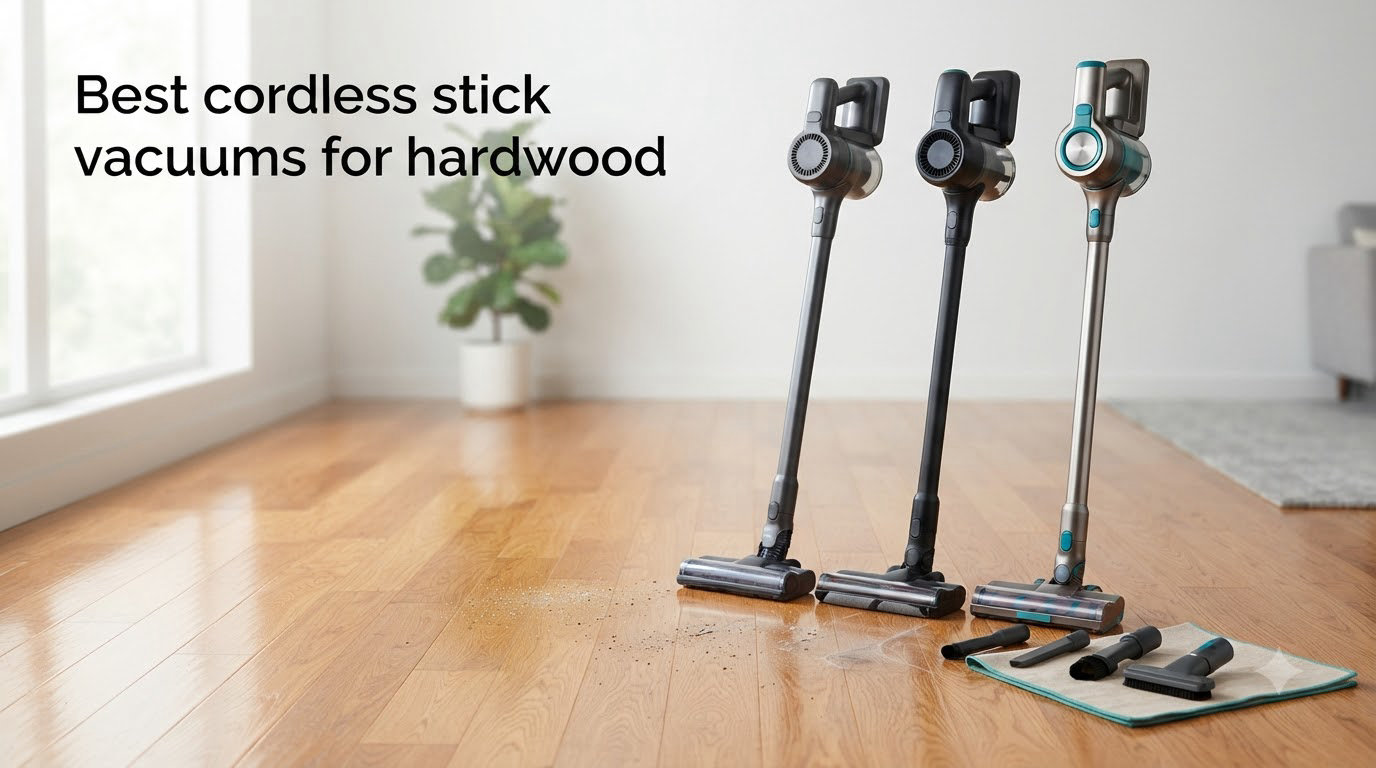 Best cordless stick vacuums for hardwood