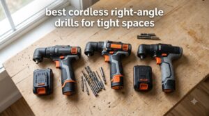 best cordless right-angle drills for tight spaces