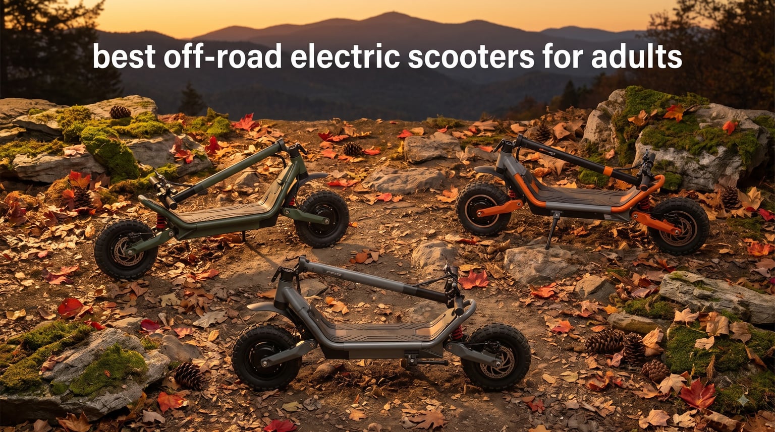 best off-road electric scooters for adults