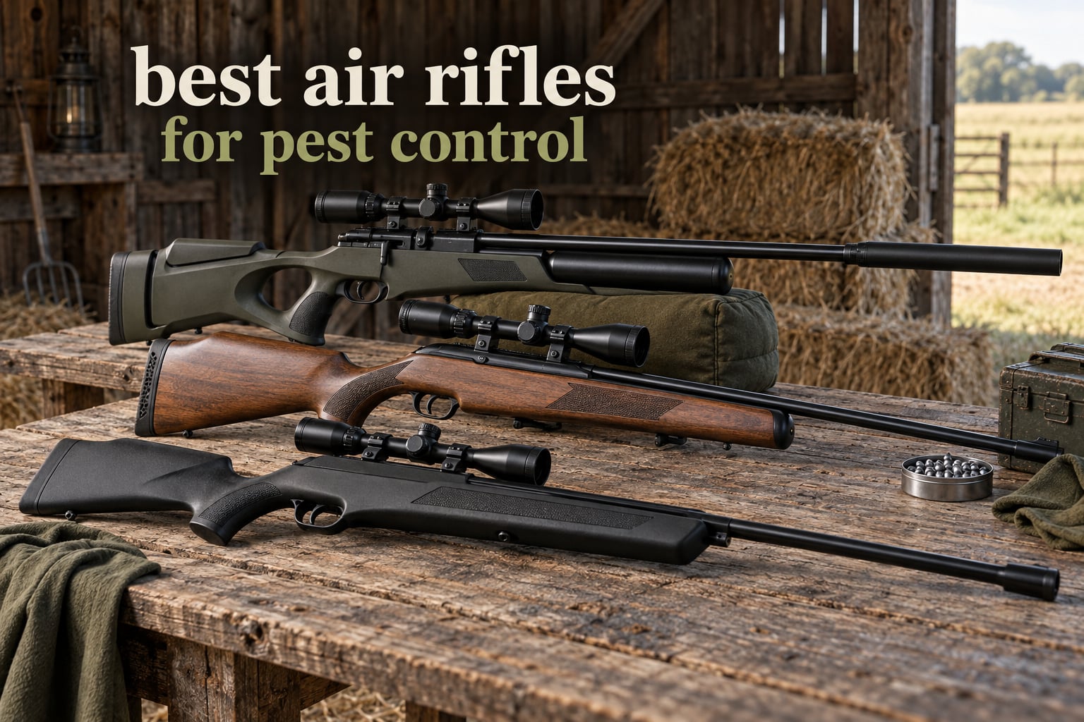 best air rifles for pest control