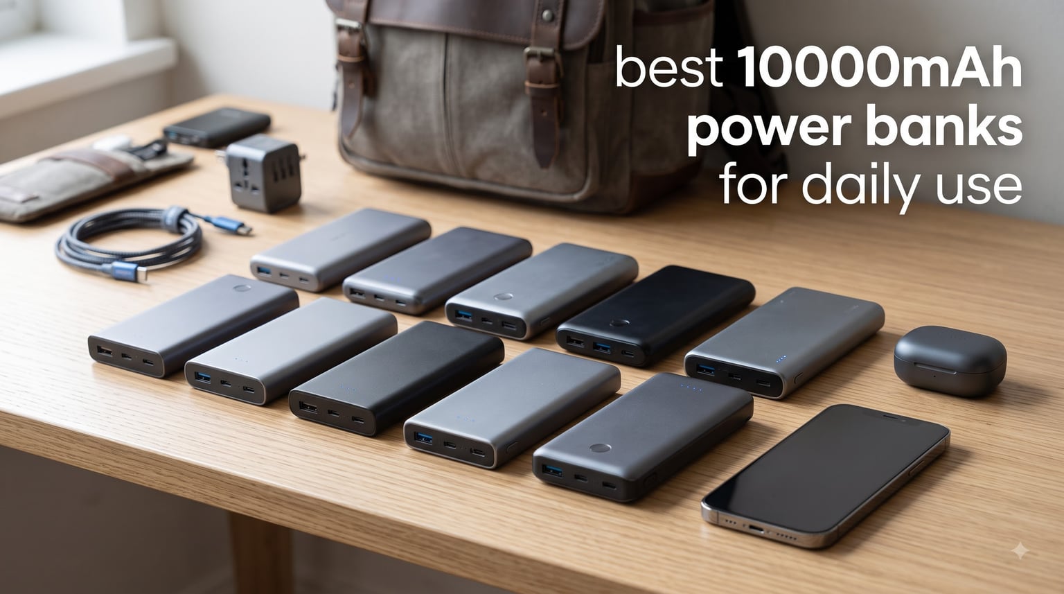 best 10000mAh power banks for daily use
