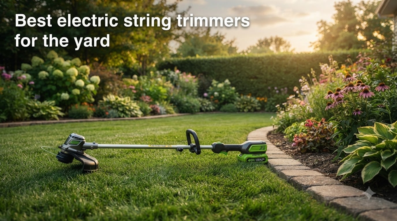 Best electric string trimmers for the yard