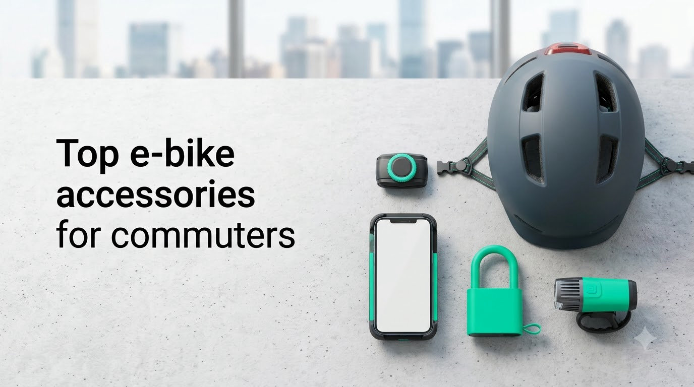 Top e-bike accessories for commuters