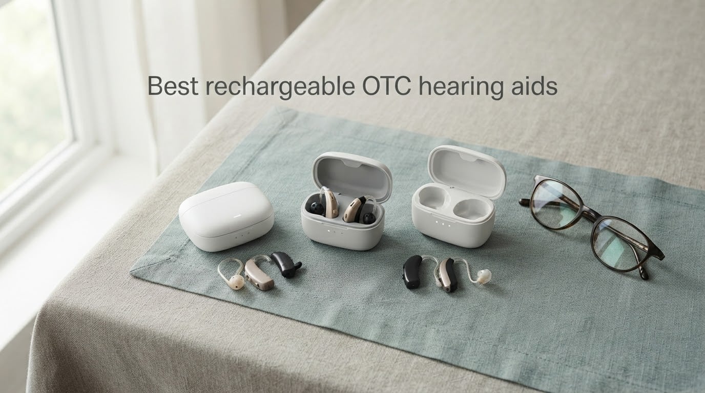 Best rechargeable OTC hearing aids