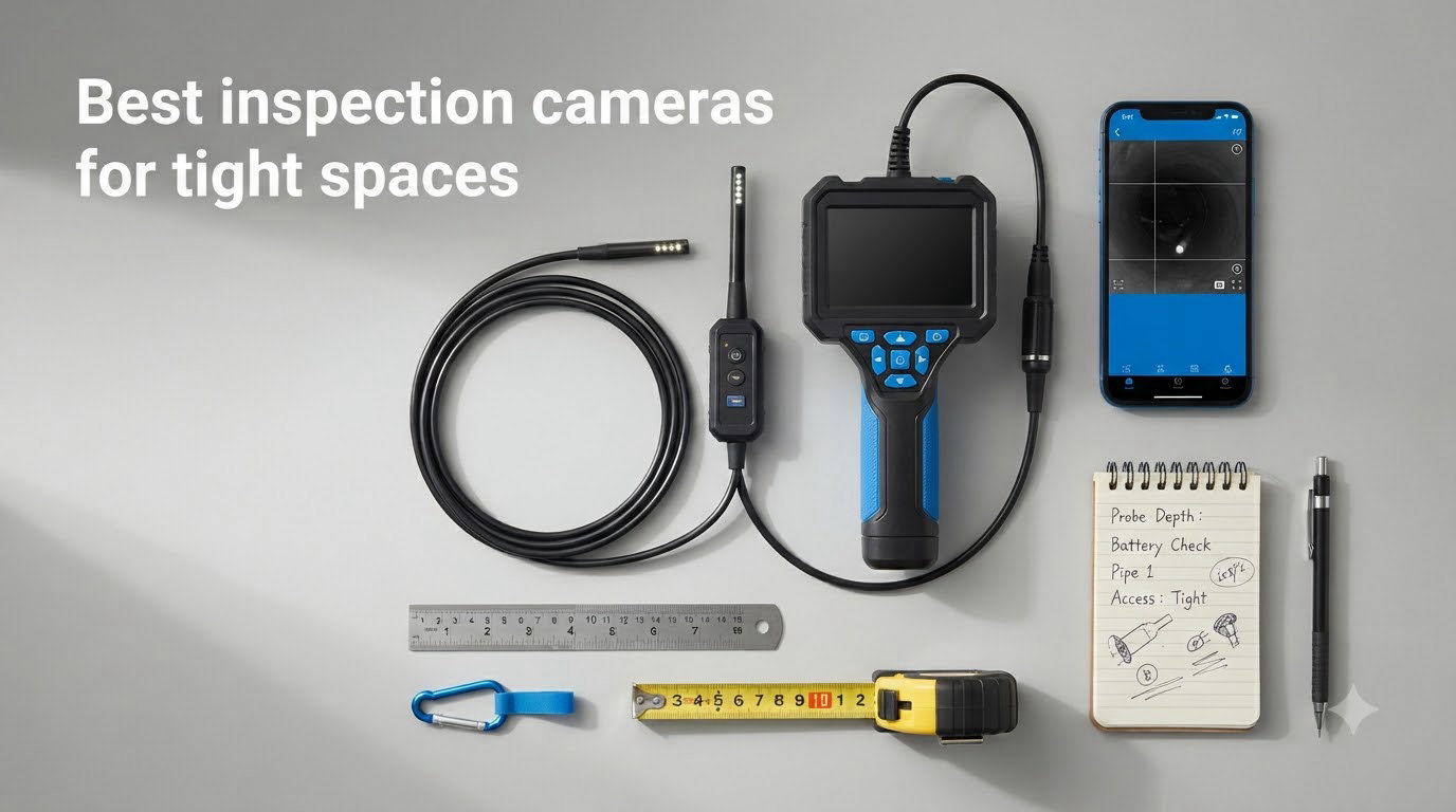 Best inspection cameras for tight spaces