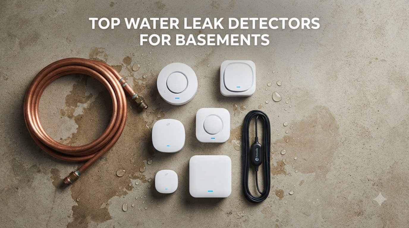 Top water leak detectors for basements