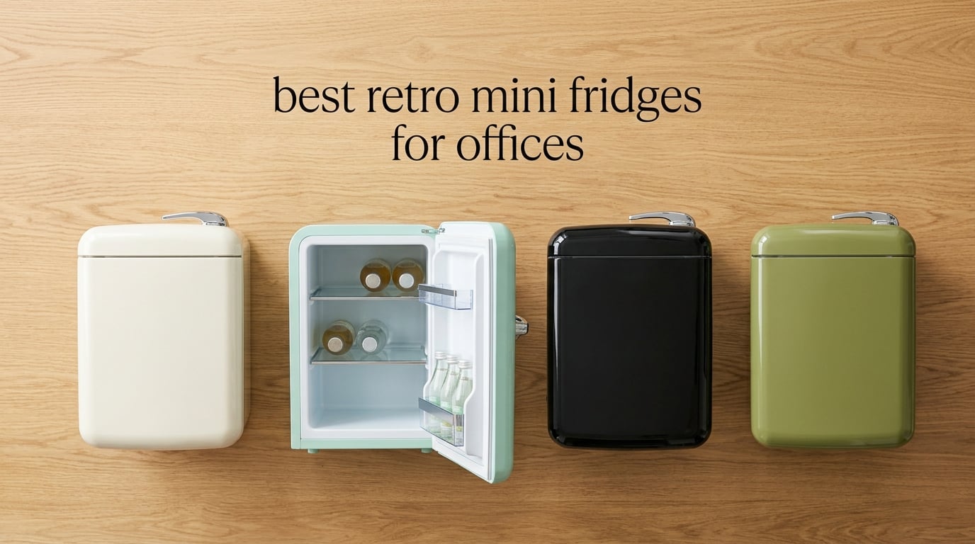 best retro mini fridges for offices