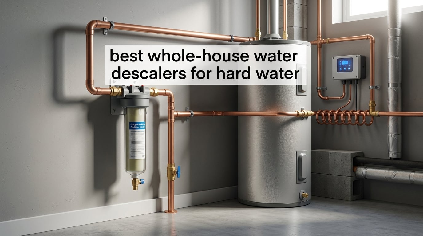 best whole-house water descalers for hard water