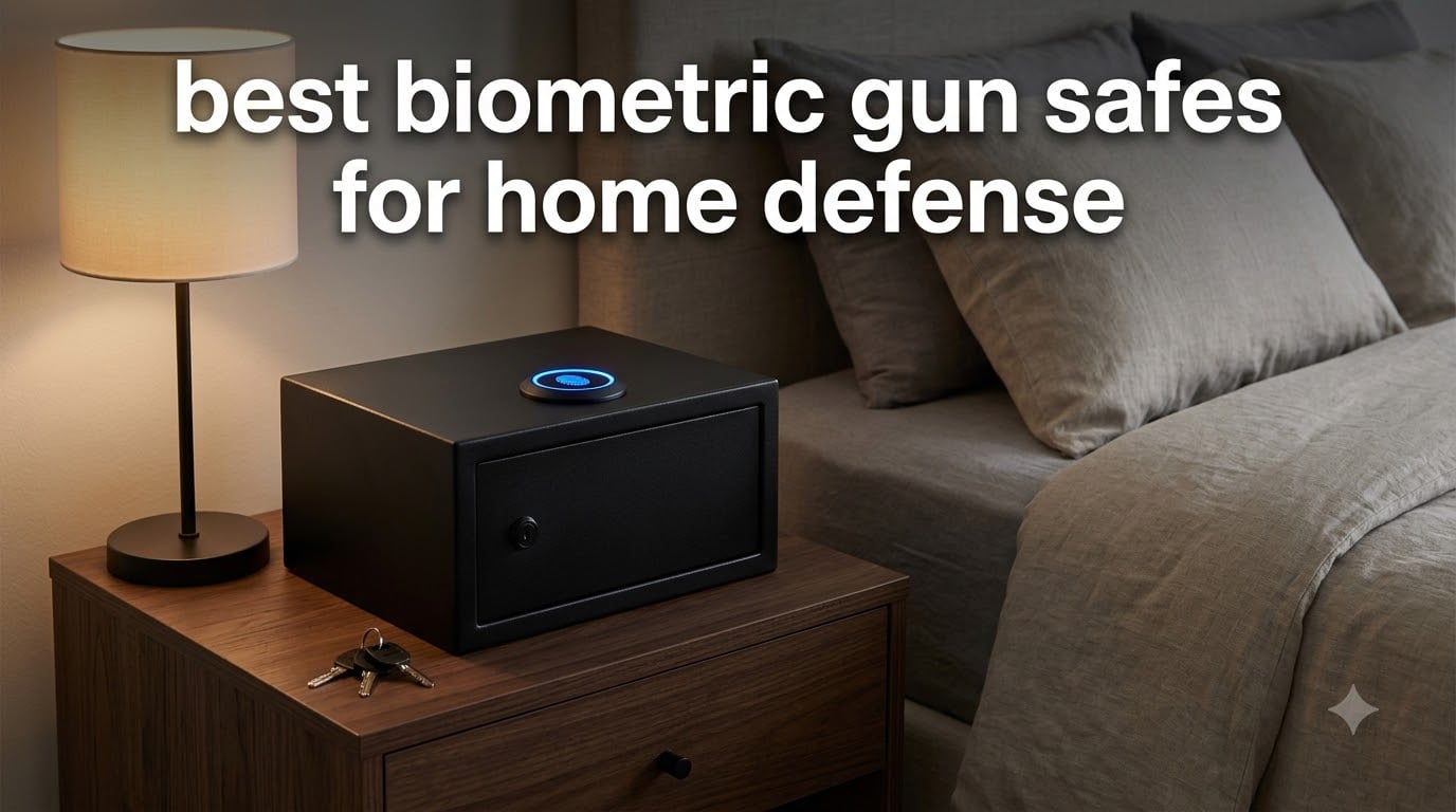 best biometric gun safes for home defense
