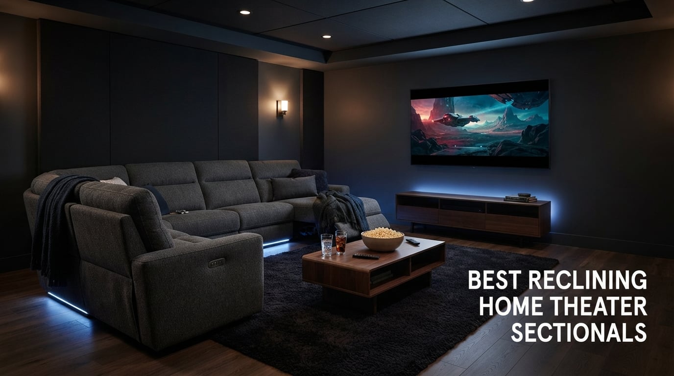 best reclining home theater sectionals