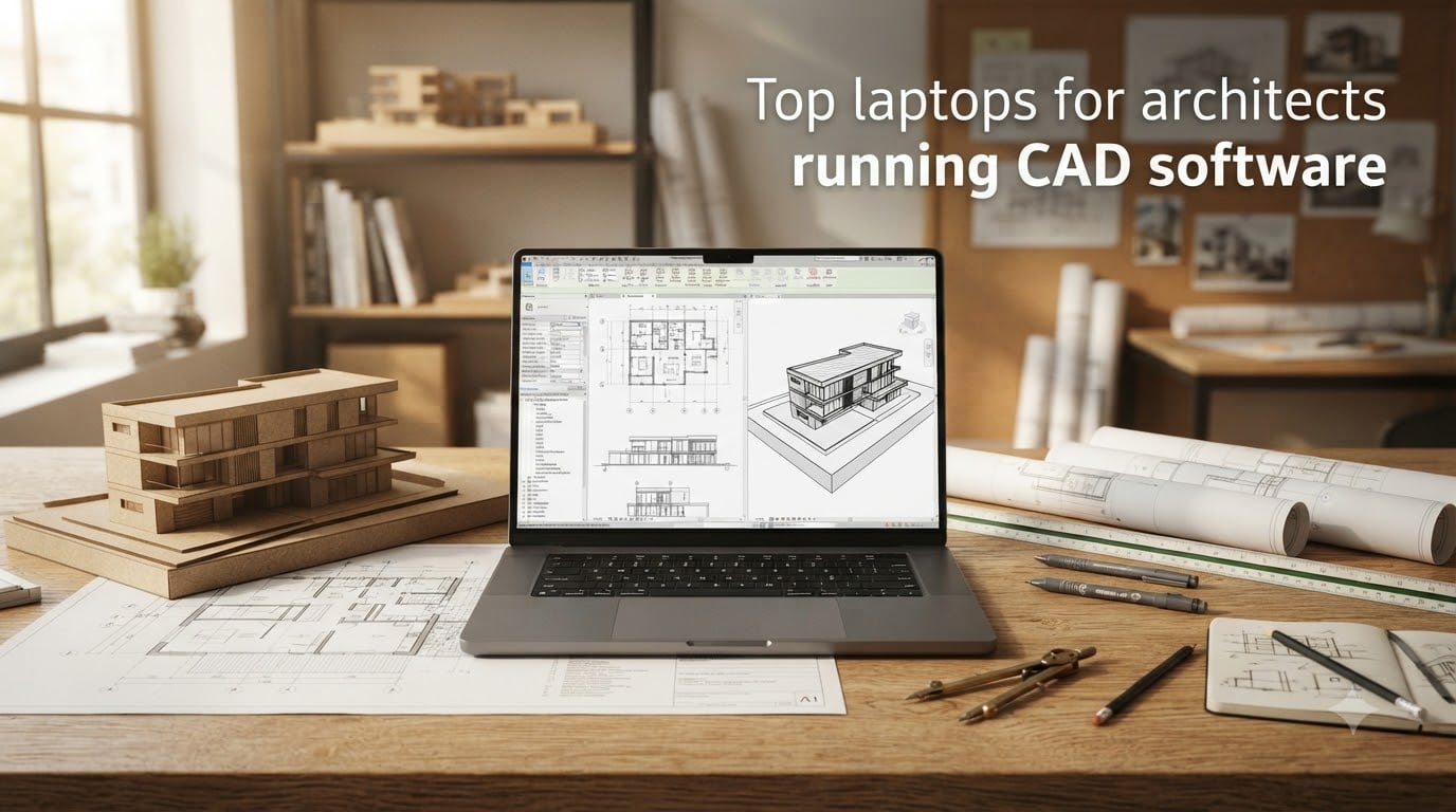 Top laptops for architects running CAD software