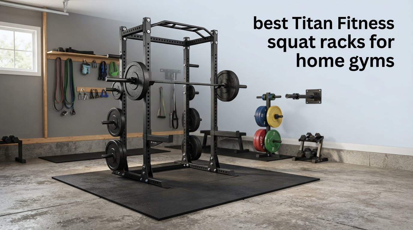 best Titan Fitness squat racks for home gyms