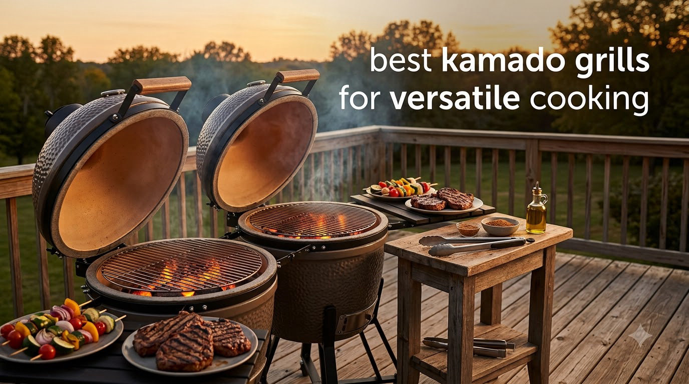 best kamado grills for versatile cooking