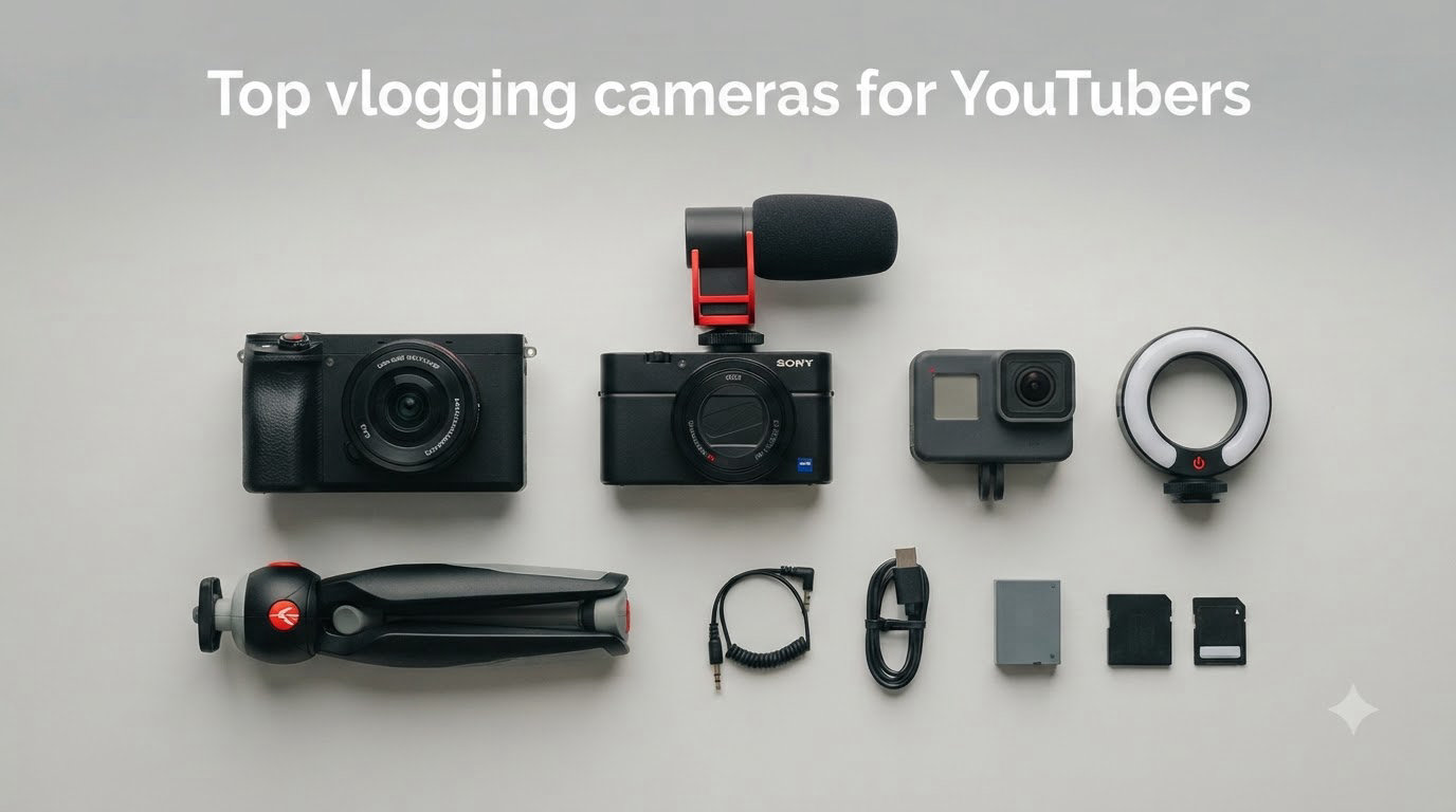 Top vlogging cameras for YouTubers