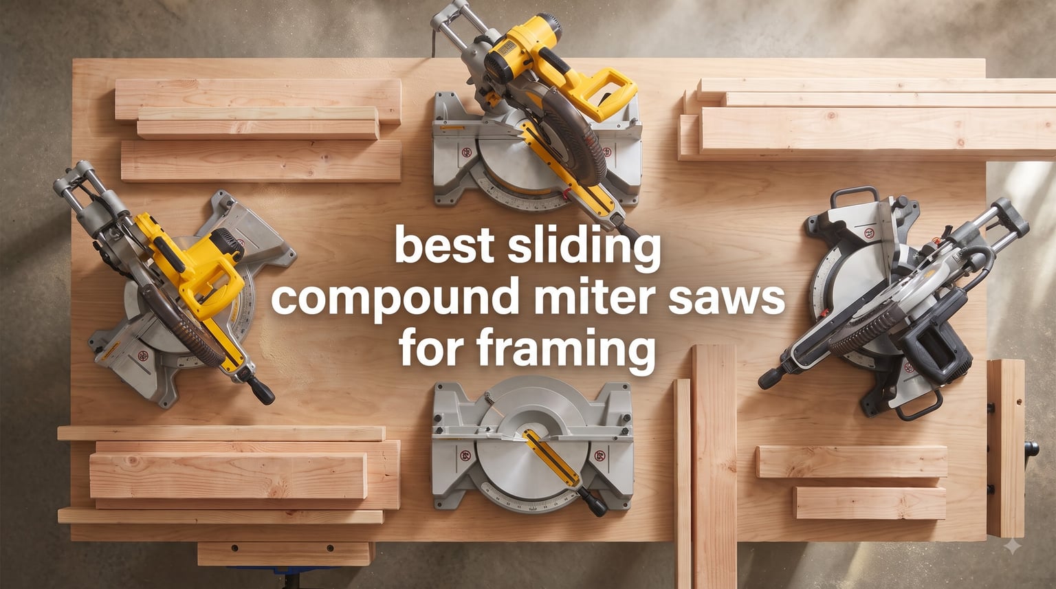 best sliding compound miter saws for framing