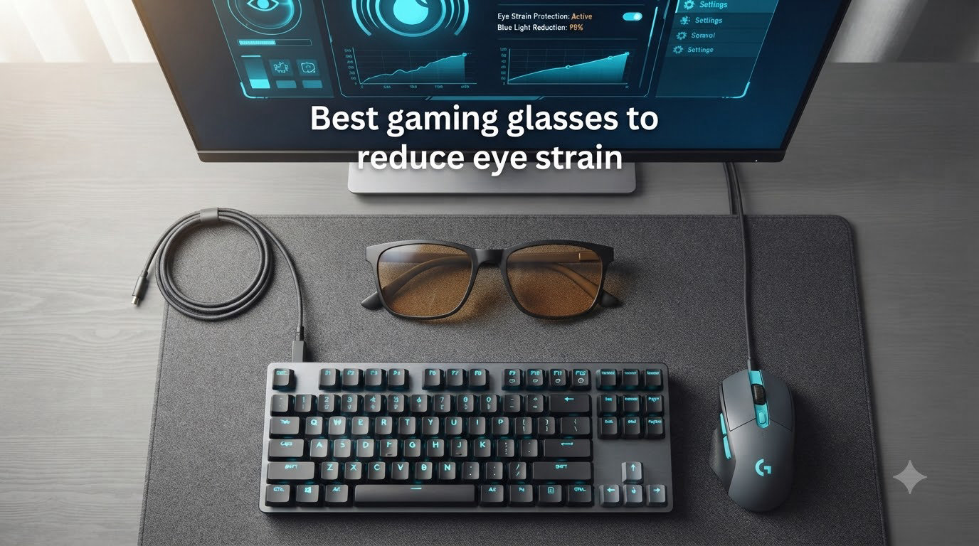 Best gaming glasses to reduce eye strain