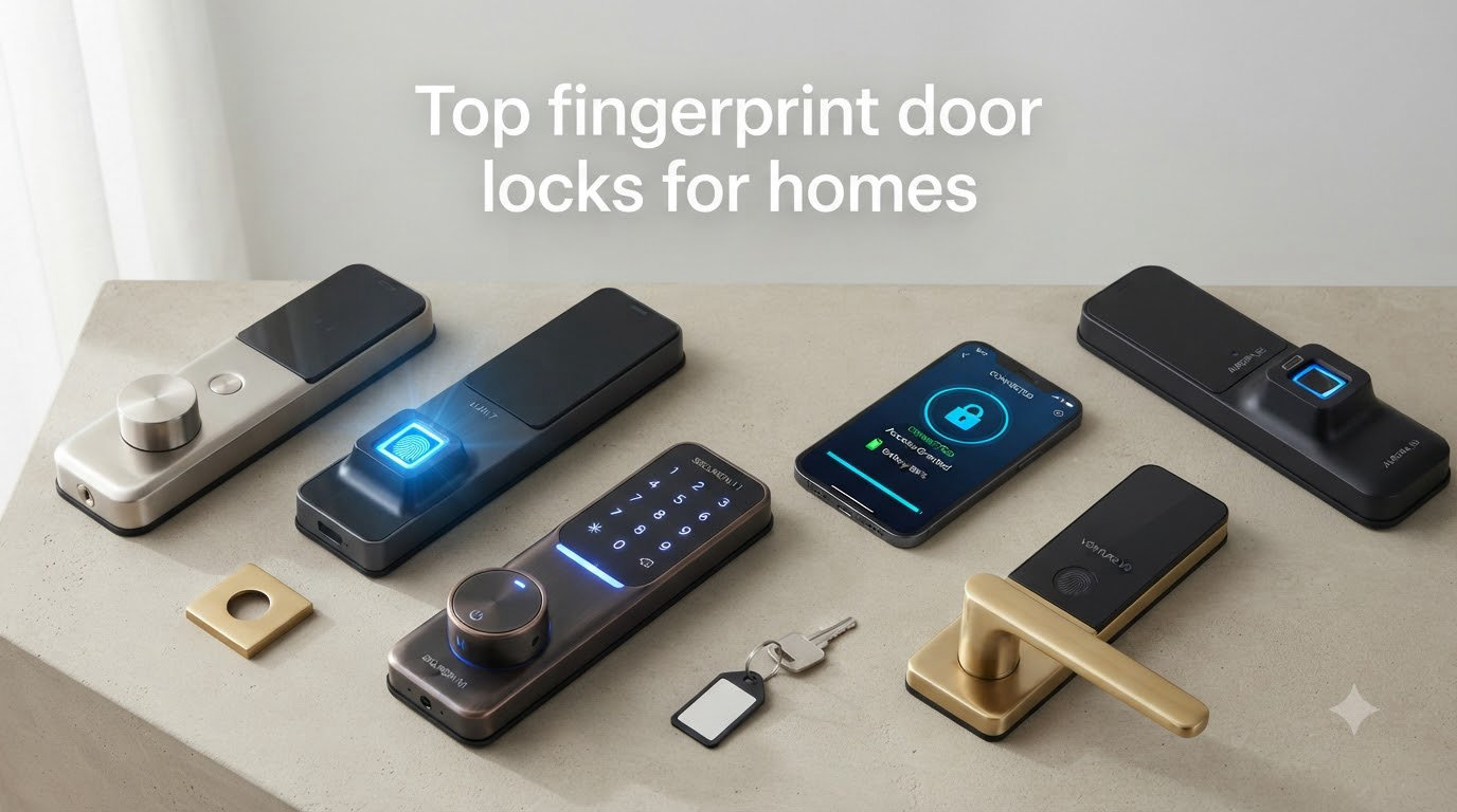 Top fingerprint door locks for homes