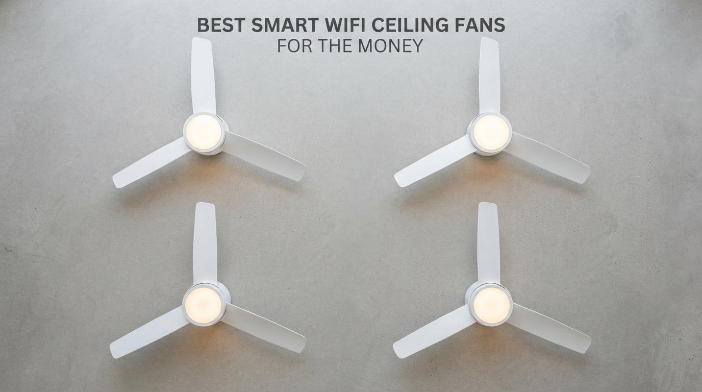 best smart WiFi ceiling fans for the money